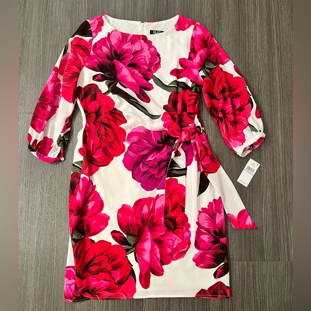 Slny Floral Dreas Nwt Size 6